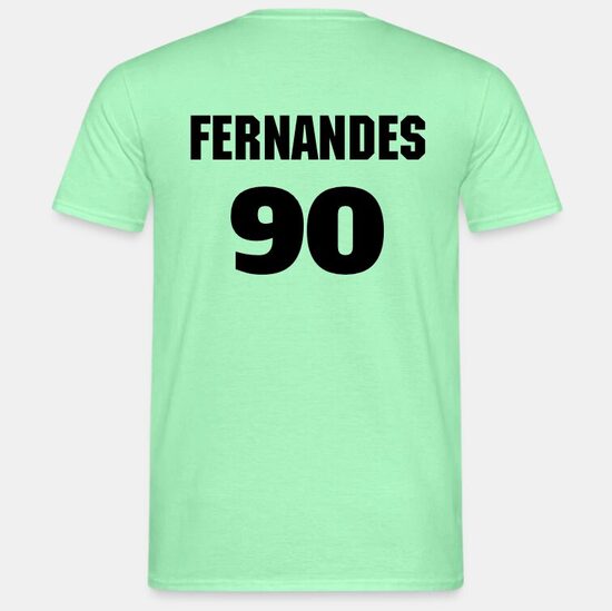 T-shirt personalizzata di Jacskon Fernandes (90)  -  XL